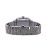 Load image into Gallery viewer, Back View Of VVS Moissanite Diamond Watch