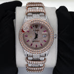 Load image into Gallery viewer, Front View Of Moissanite Iced Out luxury watches for men