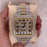 Load image into Gallery viewer, Moissanite Watch Mens