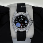 Load image into Gallery viewer, Iced Out moissanite Yacht Master Watch