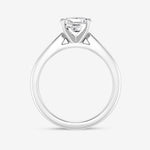 Load image into Gallery viewer, 1 Ct Cushion Cut Moissanite Solitaire Engagement Ring in White Gold