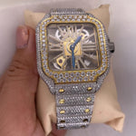 Load image into Gallery viewer, Side View Of VVS Moissanite Watch