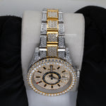 Load image into Gallery viewer, Full Iced Out Moissanite Datejust Skydweller Watch