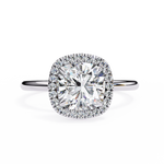 Load image into Gallery viewer, cusion cut ring