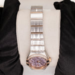 Load image into Gallery viewer, Close Up View Of Purple Dial Plain Constellation Watch For Women