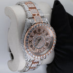 Load image into Gallery viewer, Roman Dial Moissanite Mens Luxury Watches