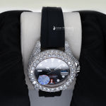 Load image into Gallery viewer, Iced Out moissanite Yacht Master Watch