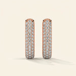Load image into Gallery viewer, Boucles d'oreilles créoles rondes "Huggie"