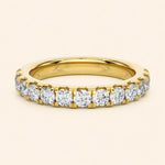 Load image into Gallery viewer, Front View Of Eternity Band Women