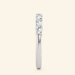 Load image into Gallery viewer, Side View Of Bar Setting Wedding Band