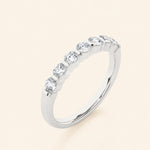 Load image into Gallery viewer, Angle View Of Bar Setting Wedding Band