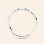 Load image into Gallery viewer, Back View Of PChannel Set Half Eternity Band
