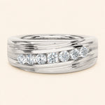 Load image into Gallery viewer, Front View Of 7 Stone Ring