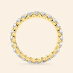 Load image into Gallery viewer, Back View Of Eternity Wedding Band