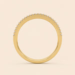 Load image into Gallery viewer, Back View Of Baguette Wedding Band