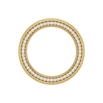 Load image into Gallery viewer, 1 Carat Round Shaped Channel Set Moissanite Eternity Ring for Men