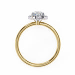 Load image into Gallery viewer, oval cut halo ring