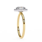 Load image into Gallery viewer, oval cut halo ring