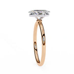 Load image into Gallery viewer, 1 Carat Marquise Cut Moissanite Engagement Ring in Rose Gold