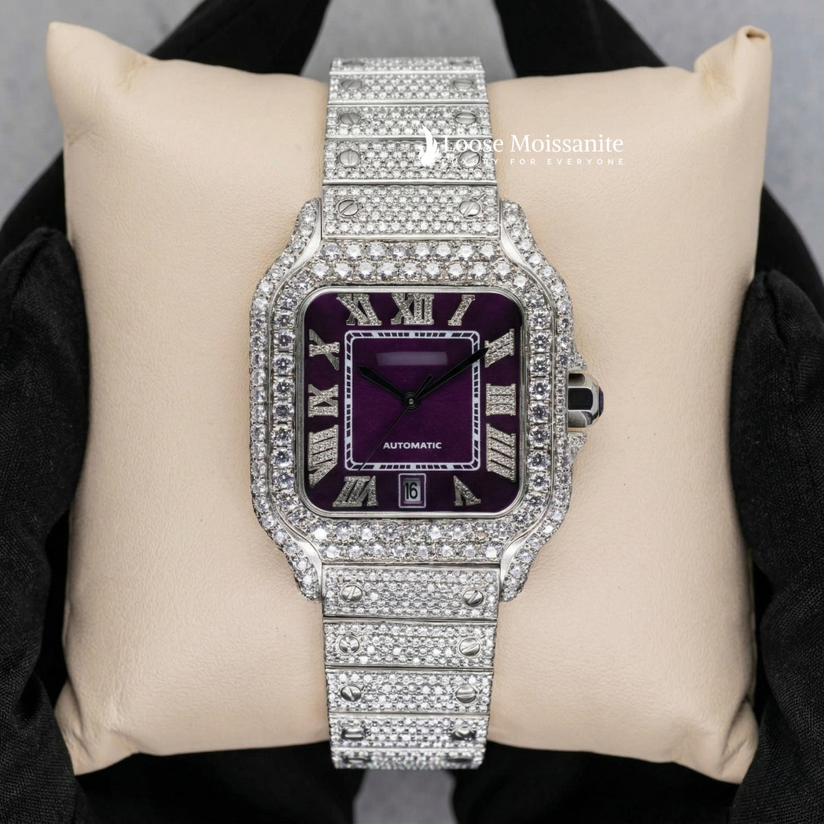 Purple_dial_moissanite_watch
