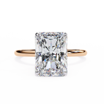 Load image into Gallery viewer, 2.50 Carat Radiant Cut Solitaire Moissanite Ring