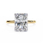 Load image into Gallery viewer, 2.50 Carat Radiant Cut Solitaire Moissanite Ring