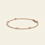 Load image into Gallery viewer, Bezel Set Station Bracelet