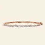 Load image into Gallery viewer, Round Cut Tennis Bracelet