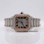 Load image into Gallery viewer, Orologio Santos Moissanite Diamond