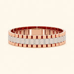 Load image into Gallery viewer, 5.50 Ct Round Cut Moissanite Hip Hop Bracelet for Men