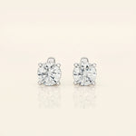 Load image into Gallery viewer, Moissanite Stud Earrings