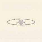 Load image into Gallery viewer, Heart Station Bracelet