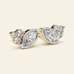 Load image into Gallery viewer, Earrings Studs Marquise Design