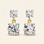 Load image into Gallery viewer, Boucles d'oreilles deux pierres