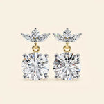 Load image into Gallery viewer, Boucles d'oreilles pendantes fleurs