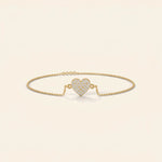Load image into Gallery viewer, Heart Station Bracelet