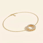 Load image into Gallery viewer, Round Open Circle Bracelet