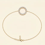 Load image into Gallery viewer, Round Open Circle Bracelet