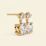 Load image into Gallery viewer, Boucles d'oreilles pendantes fleurs