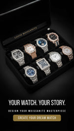 Load image into Gallery viewer, Custom Moissanite Watch