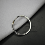 Load image into Gallery viewer, Curved Moissanite Wedding Band