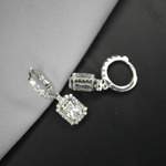 Load image into Gallery viewer, Moissanite Dangle Earring