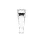 Load image into Gallery viewer, 1 Carat Oval Cut Solitaire Moissanite Ring In White Gold For Mens