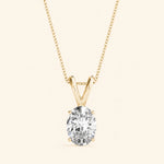 Load image into Gallery viewer, Oval Shape Necklace