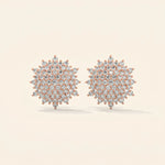 Load image into Gallery viewer, Earrings Studs Floral Design