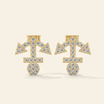 Load image into Gallery viewer, Boucles d'oreilles clous Ancre