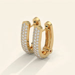 Load image into Gallery viewer, Boucles d'oreilles créoles rondes "Huggie"