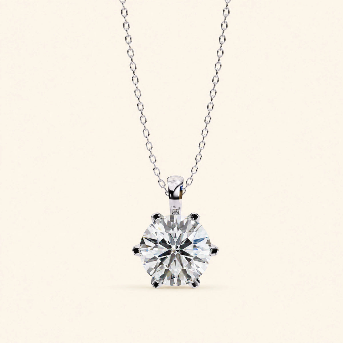 Round crown basket pendant