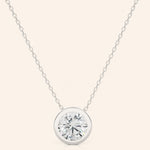 Load image into Gallery viewer, Round Bezel Necklace