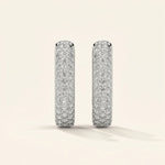 Load image into Gallery viewer, Boucles d'oreilles créoles rondes "Huggie"